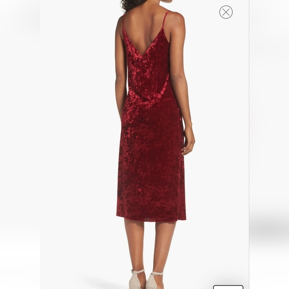 NSR Velvet Midi Slipdress - Picture 9 of 11
